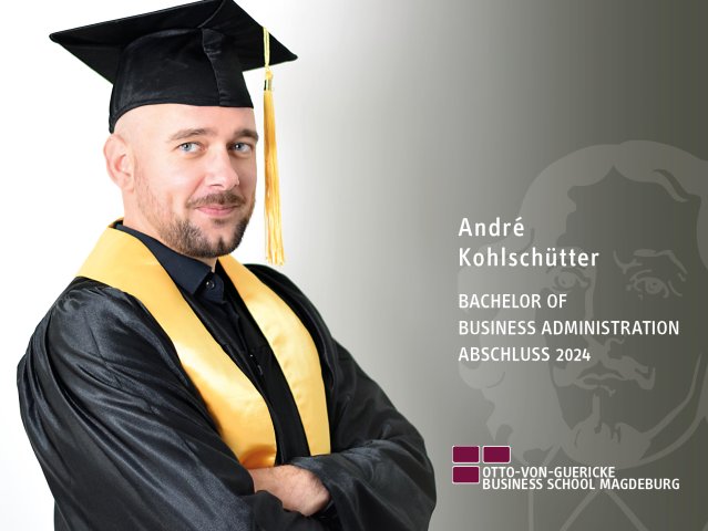 André Kohlschütter (BBA-Abschluss 2024)
